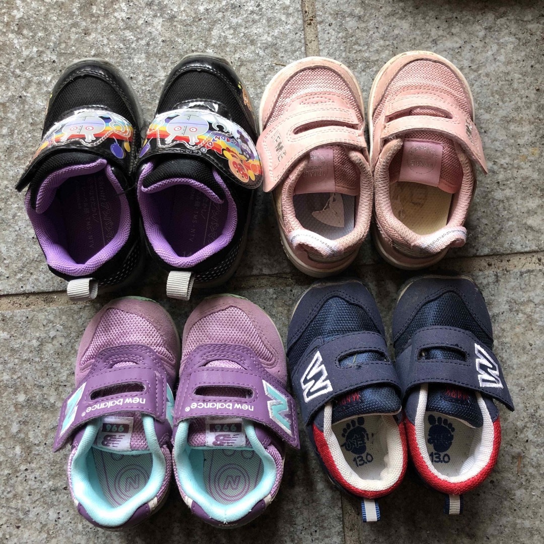 New Balance(ニューバランス)のニューバランスなど子供スニーカー キッズ/ベビー/マタニティのキッズ靴/シューズ(15cm~)(その他)の商品写真