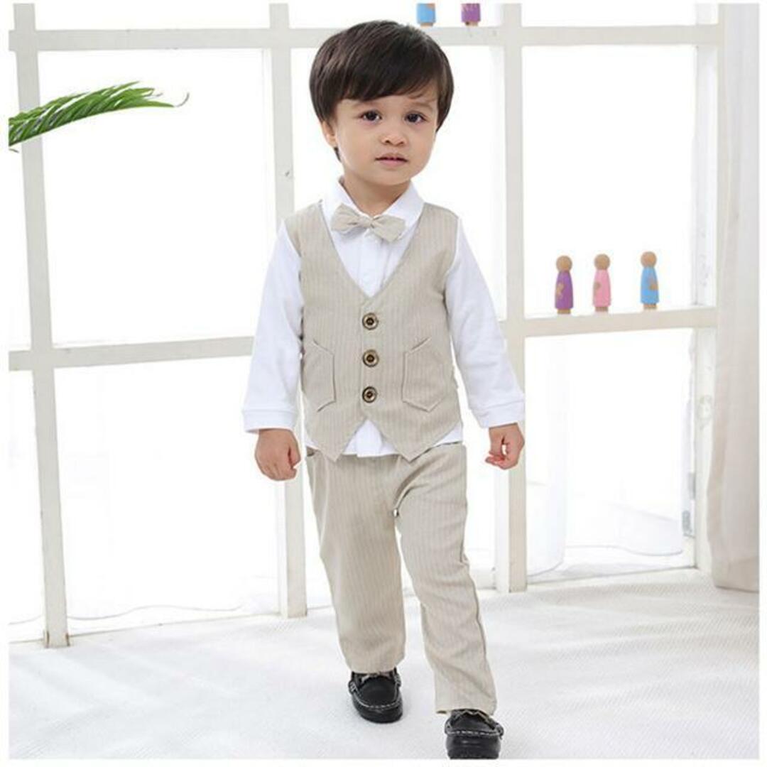 【並行輸入】フォーマルスーツ キッズ lyst11106 キッズ/ベビー/マタニティのキッズ服男の子用(90cm~)(ドレス/フォーマル)の商品写真