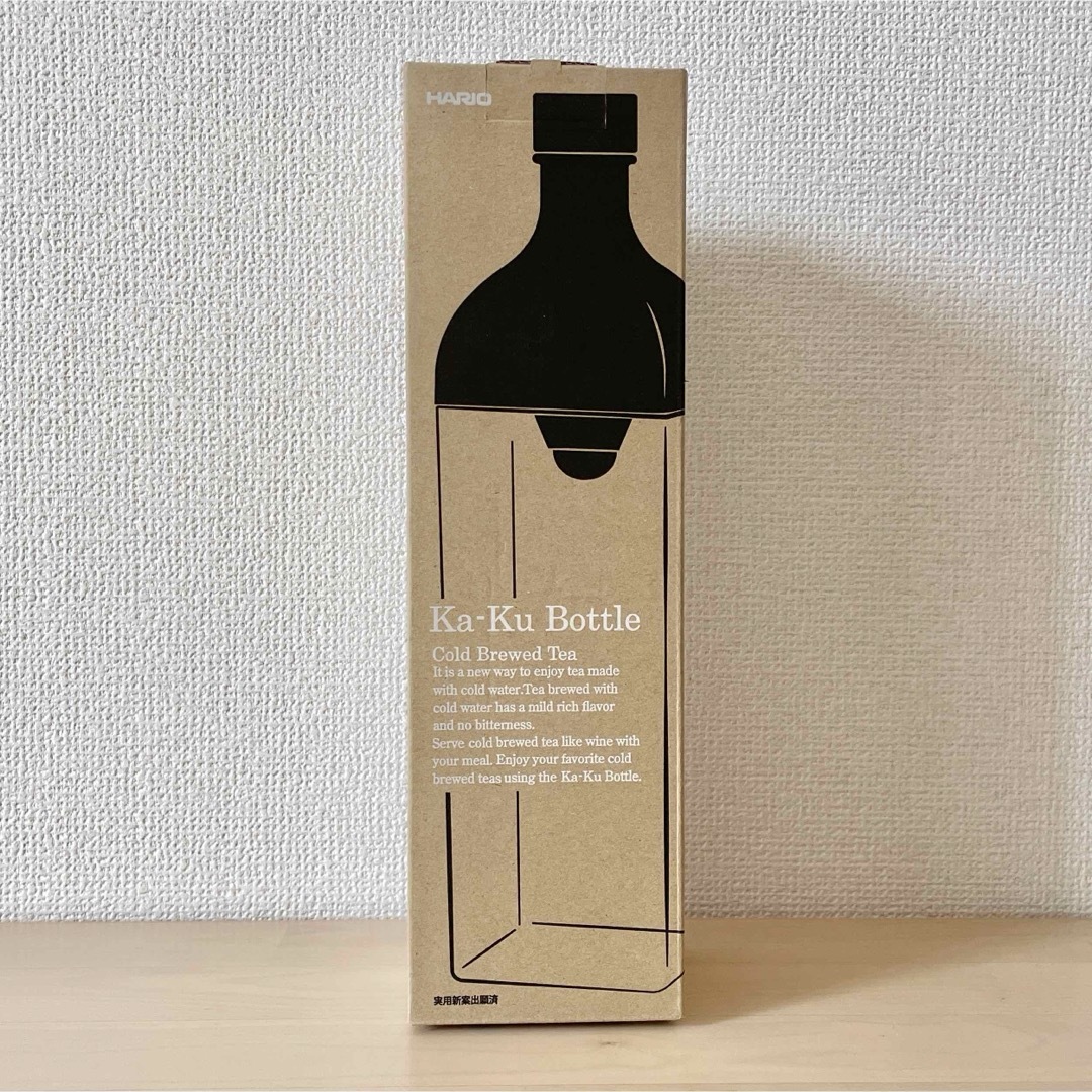 HARIO(ハリオ)のHARIO(ハリオ)  カークボトル1.2リットルスモーキーピンク 日本製 インテリア/住まい/日用品のキッチン/食器(テーブル用品)の商品写真