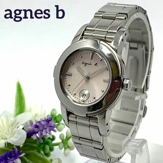 アニエスベー(agnes b.)の851 稼働品 agnes b アニエスベー レディース 腕時計 デイト 人気(腕時計)