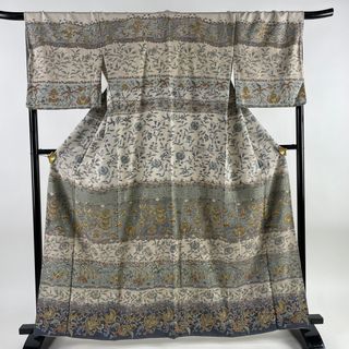 訪問着 身丈164cm 裄丈69cm 正絹 美品 逸品 【中古】(着物)