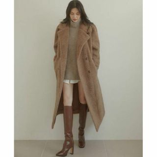 アシーム(ACYM)のアシーム Teddy boa long coat テディボアロングコート(ロングコート)