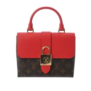 ルイヴィトン(LOUIS VUITTON)のルイヴィトン モノグラム ロッキー BB 2WAY ハンドバッグ コクリコ(ショルダーバッグ)