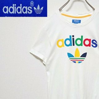 アディダス(adidas)のアディダス フロント トレフォイル ロゴ ホワイト 半袖 Tシャツ(Tシャツ/カットソー(半袖/袖なし))