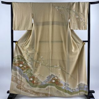 訪問着 身丈164.5cm 裄丈65.5cm 正絹 秀品 【中古】(着物)