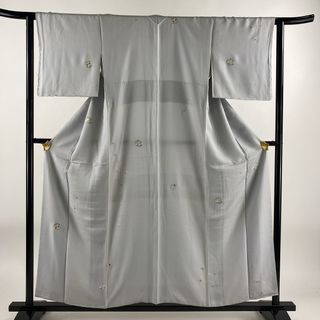 小紋 身丈154.5cm 裄丈63cm 正絹 美品 名品 【中古】(着物)