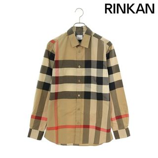 バーバリー(BURBERRY)のバーバリー  8010213 ノバチェック長袖シャツ メンズ S(シャツ)