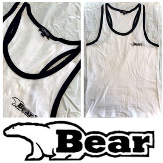 ベアー(Bear USA)のBearUSA メンズタンクトップ LLサイズ　ホワイト(タンクトップ)