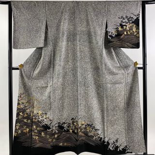 訪問着 身丈156cm 裄丈65cm 正絹 名品 【中古】(着物)