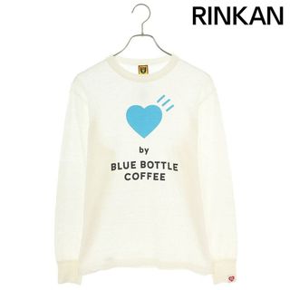 ヒューマンメイド(HUMAN MADE)のヒューマンメイド  BLUE BOTTLE COFFEE フロントプリント長袖カットソー メンズ S(Tシャツ/カットソー(七分/長袖))