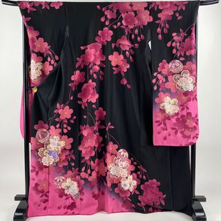 振袖 身丈168cm 裄丈70cm 正絹 美品 名品 【中古】(着物)