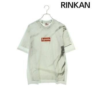 シュプリーム(Supreme)のシュプリーム ×エムエムシックス MM6  24SS  Box Logo Tee 転写プリントボックスロゴTシャツ メンズ M(Tシャツ/カットソー(半袖/袖なし))