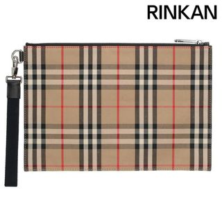 BURBERRY - バーバリー  8014989 ノヴァチェッククラッチバッグ メンズ