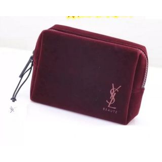 Yves Saint Laurent Beaute - 新品　イヴサンローラン　ノベルティ ポーチ ワインレッド