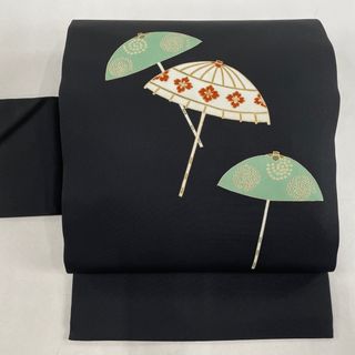 名古屋帯 美品 秀品 正絹 【中古】(帯)