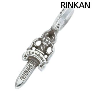 クロムハーツ(Chrome Hearts)のクロムハーツ  STACK DAGGER V2/ダガースタックチャーム シルバーネックレストップ メンズ(ネックレス)