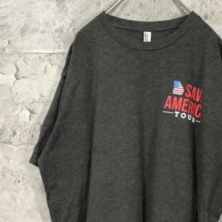 SAVE AMERICA 星条旗 USA輸入 バックプリント Tシャツ(Tシャツ/カットソー(半袖/袖なし))