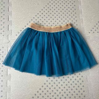 プチバトー(PETIT BATEAU)のプチバトー◇チュールスカート　5ans 110cm(スカート)