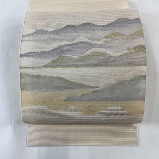 名古屋帯 美品 秀品 正絹 【中古】