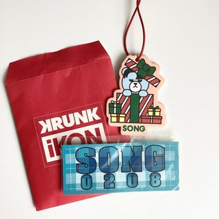 iKON ユニョン　ステッカー　オーナメント　クランク　SONG(アイドルグッズ)