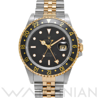 ロレックス(ROLEX)の中古 ロレックス ROLEX 16713 S番(1993年頃製造) ブラック メンズ 腕時計(腕時計(アナログ))