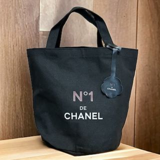 シャネル(CHANEL)のシャネル ノベルティ トートバッグ ブラック(トートバッグ)