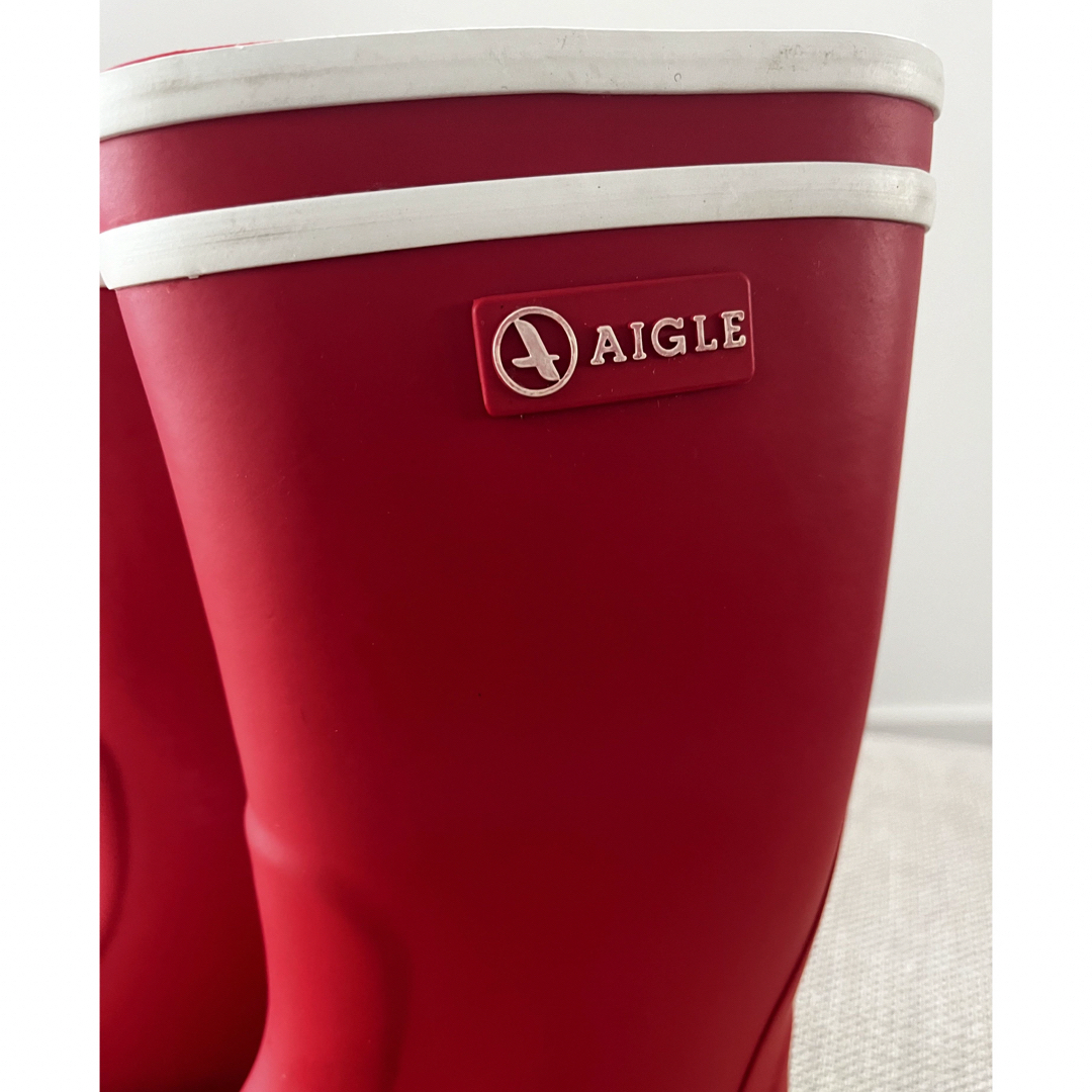 AIGLE(エーグル)のAIGLE エーグル レインブーツ　長靴　キッズ　サイズ32（20.0cm） キッズ/ベビー/マタニティのキッズ靴/シューズ(15cm~)(長靴/レインシューズ)の商品写真