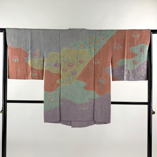 道行 身丈81.5cm 裄丈66cm 正絹 美品 秀品 【中古】(着物)