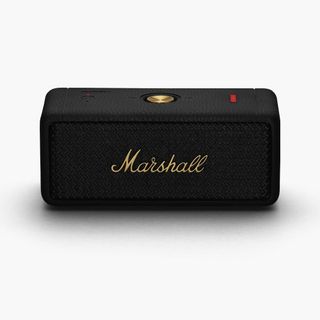 【色: ブラック&ブラス】Marshall ワイヤレスポータブル防水スピーカー (スピーカー)