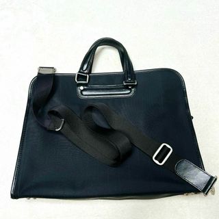 ポールスミス(Paul Smith)のポールスミス ナイロン レザー ストライプ 2WAY ビジネスバッグ(ビジネスバッグ)