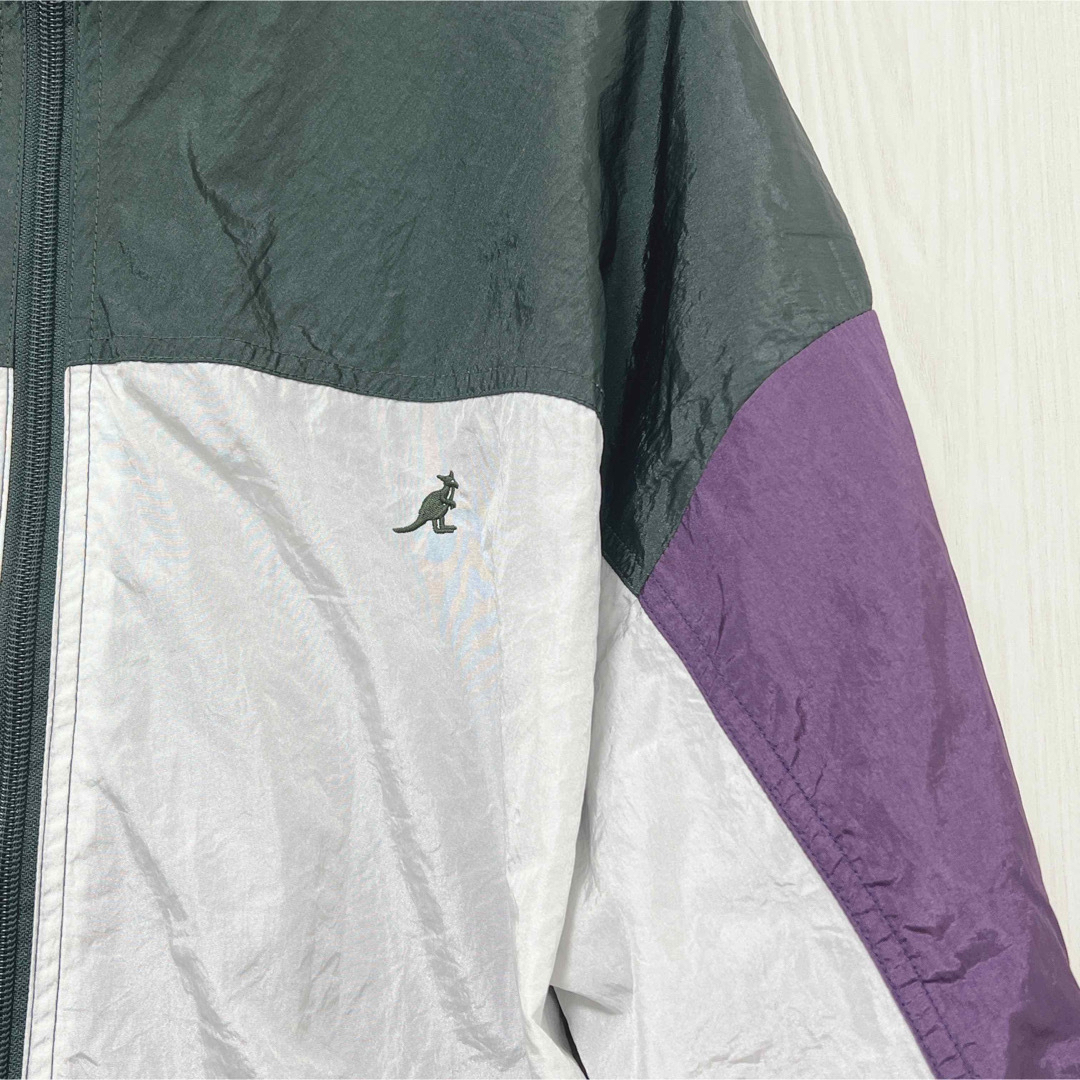 KANGOL - 【ZIP FIVE × KANGOL】切替ナイロンビッグジャケット KANGOL - 【ZIP FIVE × KANGOL】切替ナイロンビッグジャケット