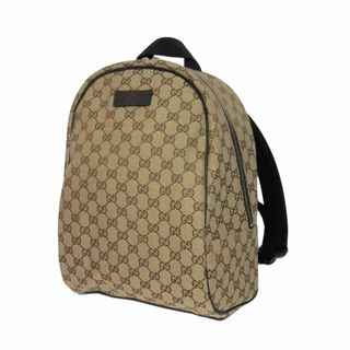 グッチ(Gucci)の【新品】グッチ GUCCI リュック レディース 449906 (ベージュ系) GGキャンバス アウトレット A4対応 メンズ(リュック/バックパック)