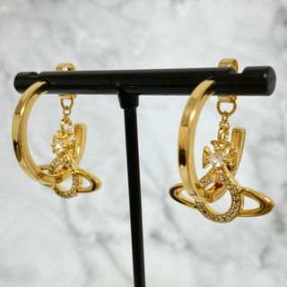 ヴィヴィアンウエストウッド(Vivienne Westwood)のヴィヴィアン　MIRANDAピアス　ゴールド(ピアス)