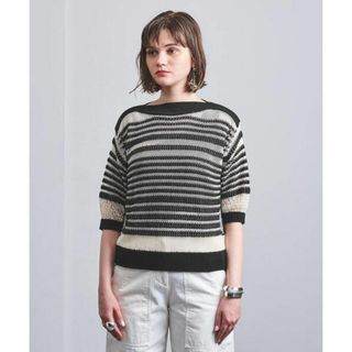 UNITED ARROWS　UGSC/BS ボーダー ボートネック ニット