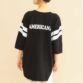 アパルトモンドゥーズィエムクラス(L'Appartement DEUXIEME CLASSE)のアメリカーナ フットボール Tシャツ(Tシャツ(長袖/七分))