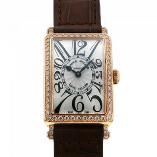 フランクミュラー(FRANCK MULLER)のフランク・ミュラー FRANCK MULLER ロングアイランド 902QZD1R5N シルバー文字盤 新古品 腕時計 レディース(腕時計)