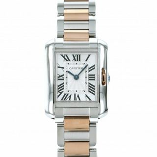 カルティエ(Cartier)のカルティエ Cartier タンク アングレーズ SM W5310036 シルバー文字盤 新古品 腕時計 レディース(腕時計)