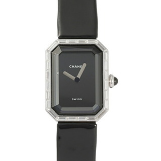 CHANEL - シャネル CHANEL プルミエール バケットダイヤ H0096 ブラック文字盤 新古品 腕時計 レディース
