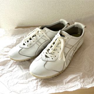 Onitsuka Tiger - オニツカタイガー スニーカー 23.5cm オールホワイト