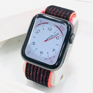 アップルウォッチ(Apple Watch)のapple watch series5 本体 黒/40mm Apple(その他)