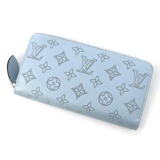 ルイヴィトン(LOUIS VUITTON)のルイヴィトン 長財布 モノグラム・マヒナ ジッピー・ウォレット M81643 LOUIS VUITTON ブルーオランプ(財布)