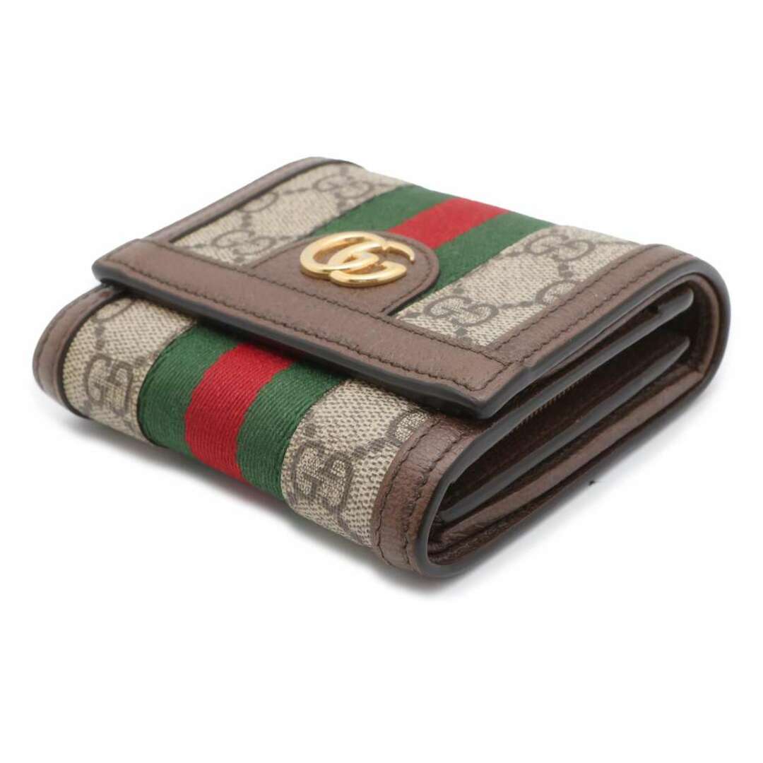 Gucci(グッチ)のグッチ 二つ折り財布 オフィディア GGスプリーム 598662 GUCCI 財布 コンパクトウォレット レディースのファッション小物(財布)の商品写真