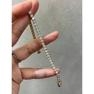 k18YG ダイヤモンド　7.16ct ブレスレット　新品