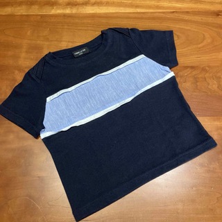 コムサイズム(COMME CA ISM)のコムサ　キッズネイビーTシャツ　100cm(Tシャツ/カットソー)