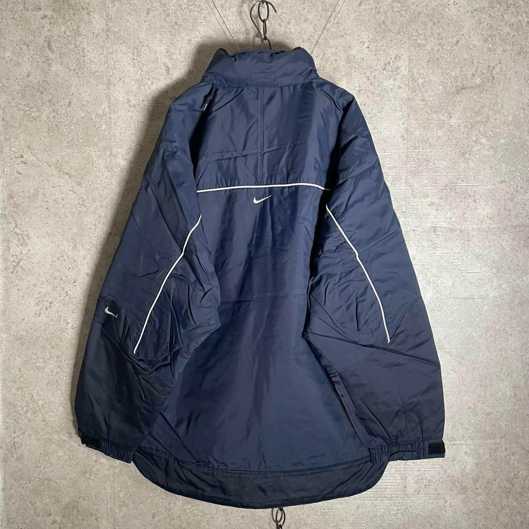 NIKE - 90sヴィンテージ NIKE アノラックパーカー ライン 中綿 NIKE - 90sヴィンテージ NIKE アノラックパーカー ライン 中綿