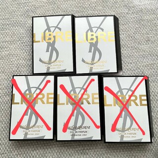 イヴサンローラン(Yves Saint Laurent)の新品未使用 試供品 イヴ・サンローラン リブレ オーデパルファム 5点(ユニセックス)