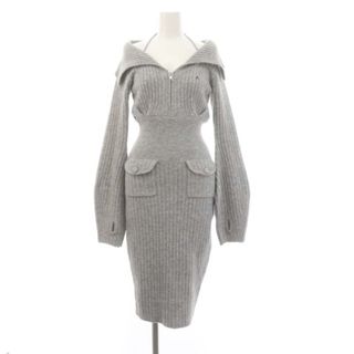 アザー(other)のアンドマリー Noah ribbon knit dress ワンピース(ロングワンピース/マキシワンピース)