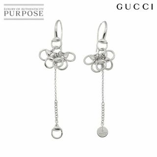 Gucci - グッチ GUCCI ホースビット ピアス K18 WG ホワイトゴールド 750 VLP 90229723