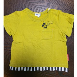 シューラルー(SHOO・LA・RUE)のミッキー シューラルー 半袖 Tシャツ 90 110(Tシャツ/カットソー)