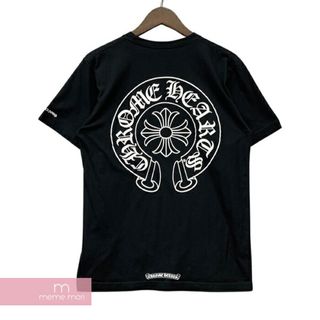 CHROME HEARTS Horseshoe Tee クロムハーツ ホースシューTシャツ 半袖カットソー ポケT ブラック サイズM 【240507】【中古-A】【me04】